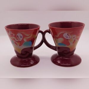 Linda Frichtel Set of 2 Espresso Cups
